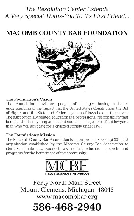 Macomb County Bar Foundation