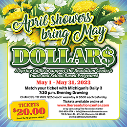 April Showers Bring May Dollar$