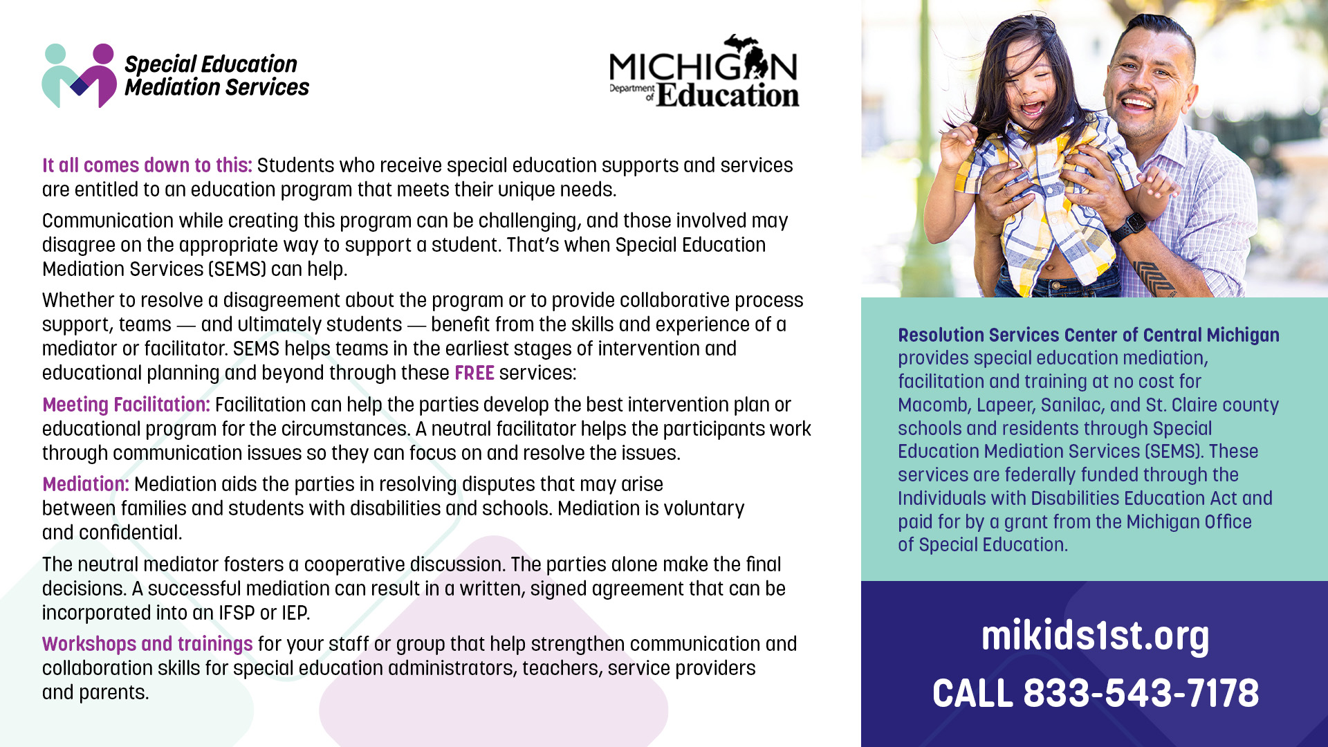 Special Education Mediation Services Special Education Mediation Services